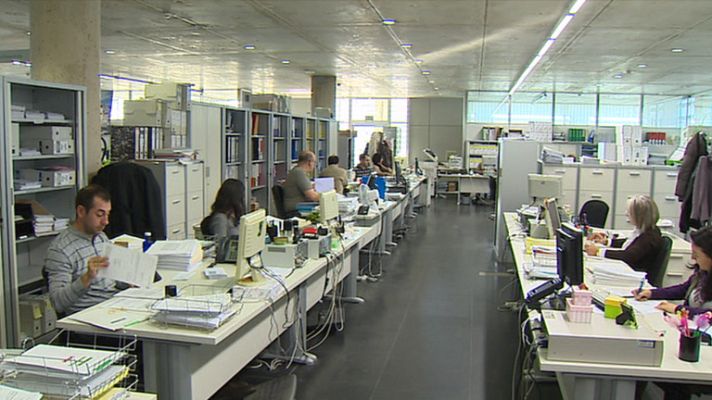 Telediario 1 - Los sindicatos denuncian