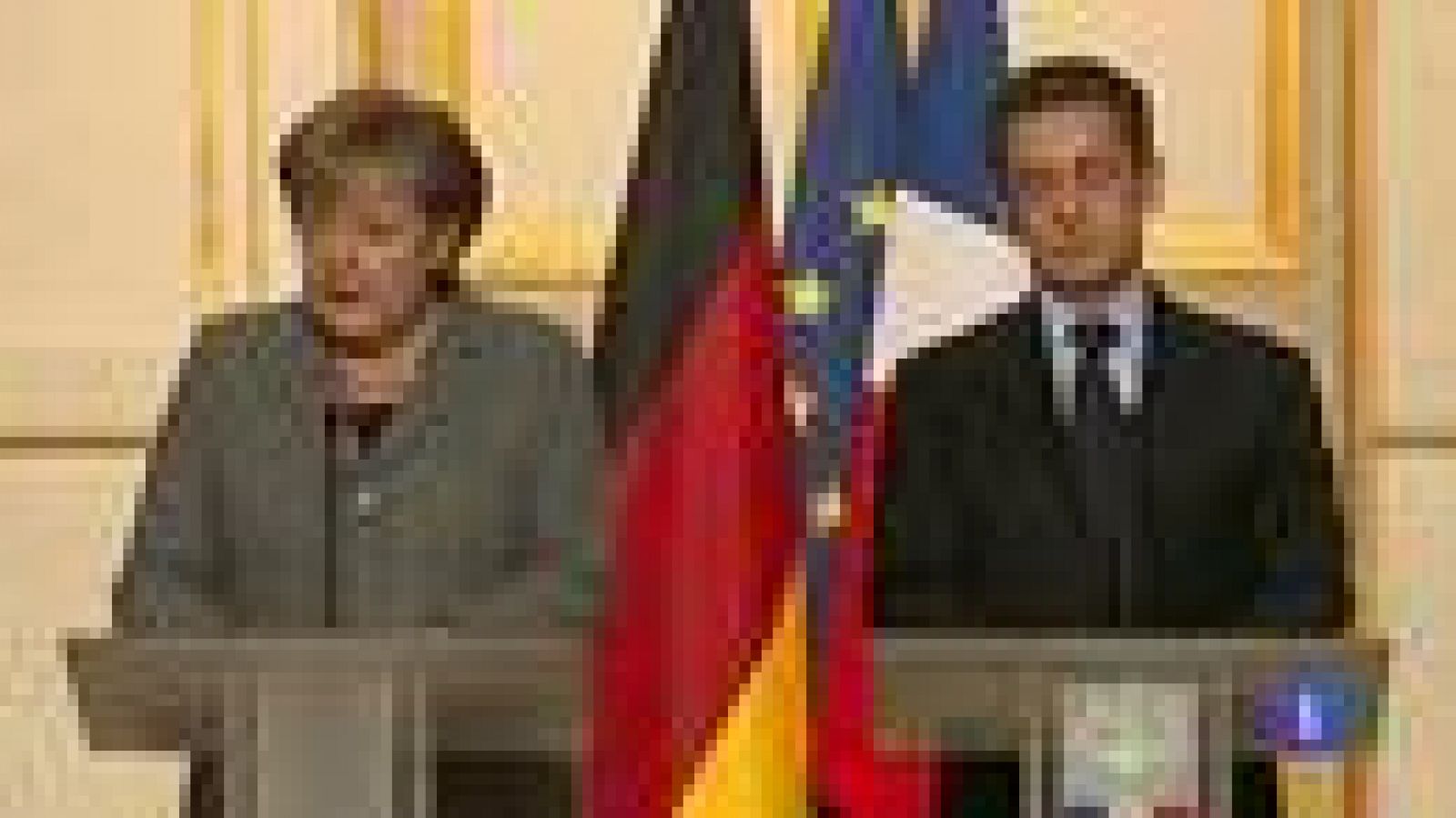 Telediario 1: Reunión de Merkel y Sarkozy  | RTVE Play