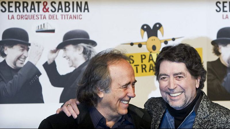Serrat y Sabina presentan "La Orquesta del Titanic"