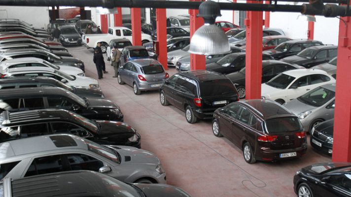 Telediario 1 - 19 coches de lujo robados