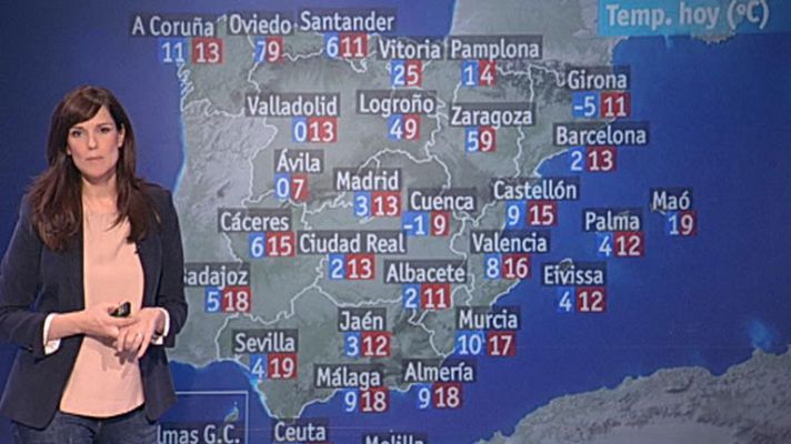 El tiempo - Nieve en Baleares