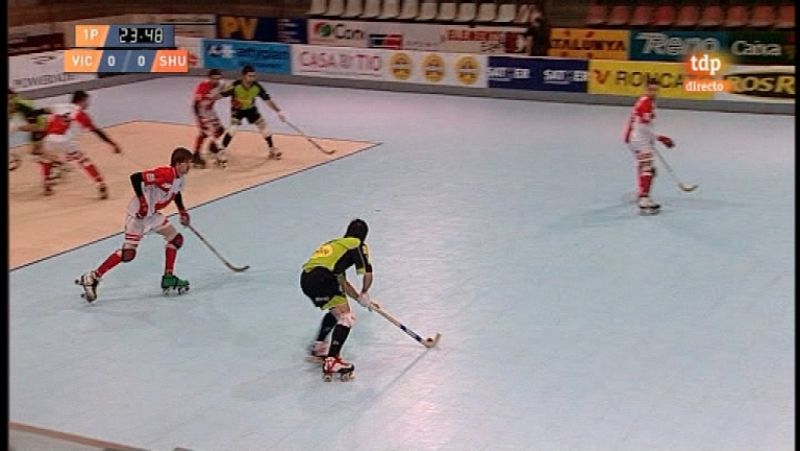 Hockey sobre patines - Liga española: Roncato Patí Vic - Shum Grupo Maestre - 06/02/12 - ver ahora