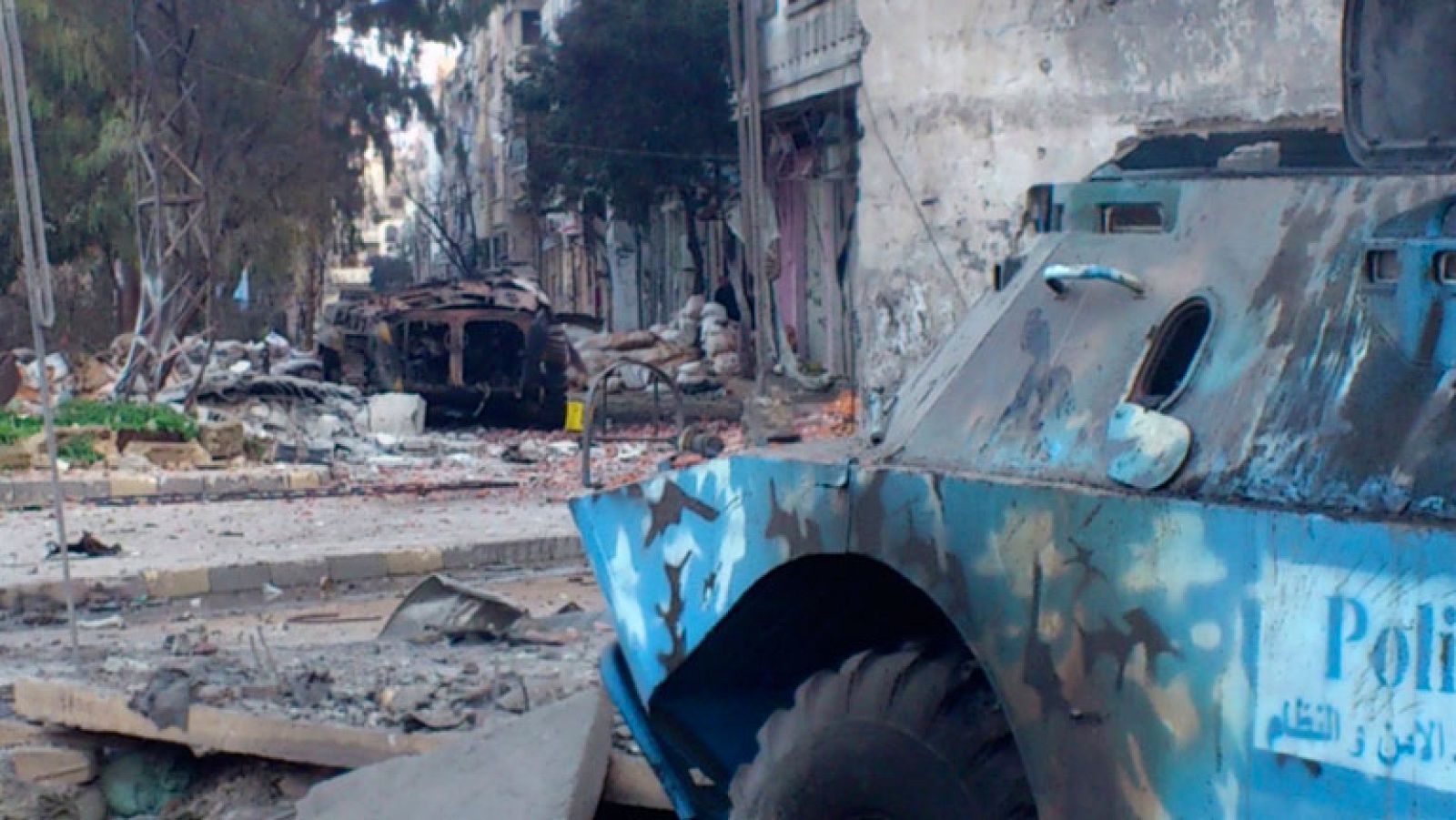 El Ejército sirio continúa bombardeando Homs un día más 