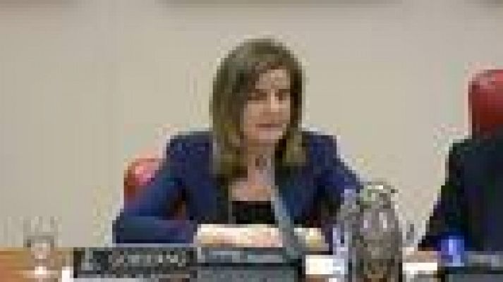 Telediario 1 - Fátima Báñez sobre reforma laboral