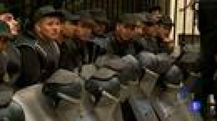 Telediario 1 - Parlamentarios en huelga de hambre