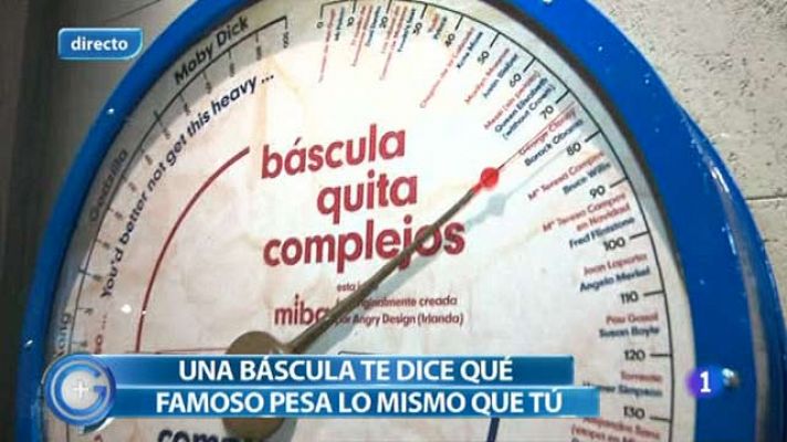 Una báscula quita complejos