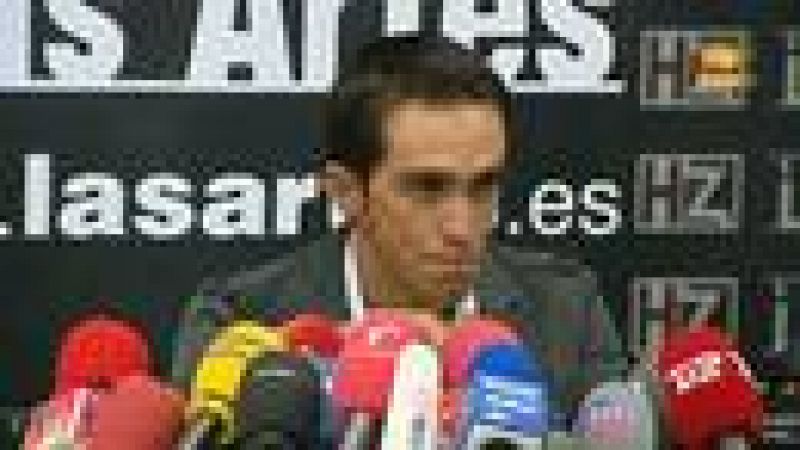 El español Alberto Contador, que el lunes fue sancionado con dos años de suspensión por dopaje, ha afirmado hoy que seguirá en el ciclismo "plenamente" y que con la sentencia del Tribunal de Arbitraje Deportivo (TAS) en la mano el sentimiento que le 
