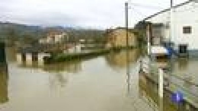 Las lluvias han aumentado el caudal de los ríos en Cantabria