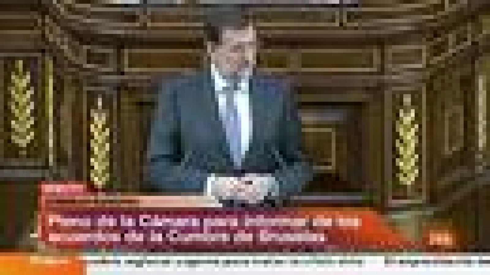 Sin programa: Rajoy recrimina a Rubalcaba que use la conversación privada sobre la "huelga" y le dice que él nunca usaría el sms que apareció en la prensa | RTVE Play