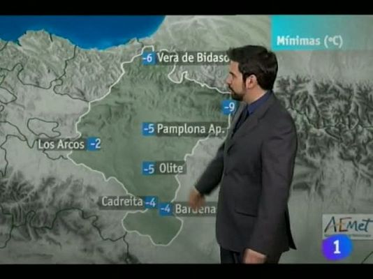 El Tiempo en la Comunidad de Navarra- 08/02/12