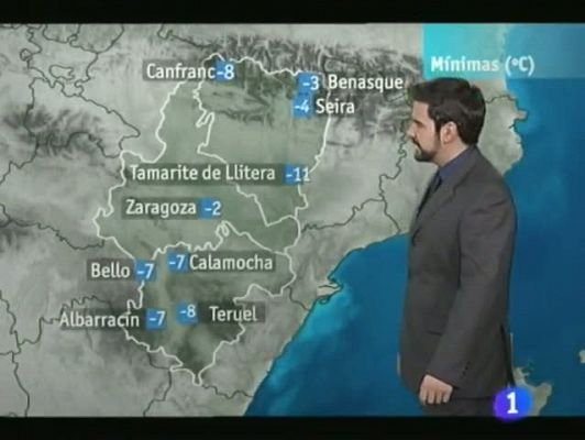 El tiempo en Aragón - 08/02/12