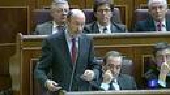 Telediario 1 - Primera sesión de control al Gobierno de Rajoy