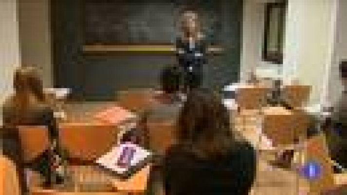 Telediario 1 - Debate sobre las oposiciones