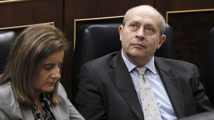 Telediario 1 - Debate sobre las oposiciones