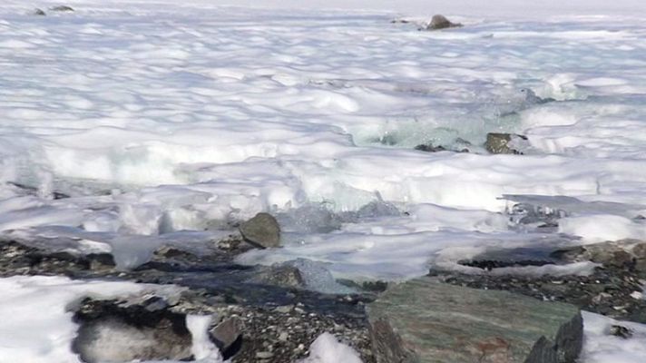 Telediario 1 - Descubrimiento en la Antártida