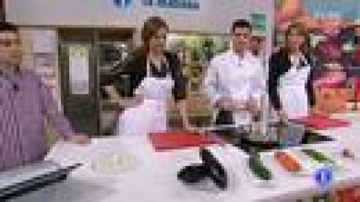 RTVE Cocina - Berenjenas rellenas y ensalada