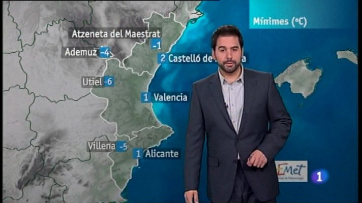 L'informatiu - Comunitat Valenciana - El tiempo en la Comunidad Valenciana - 09/02/12