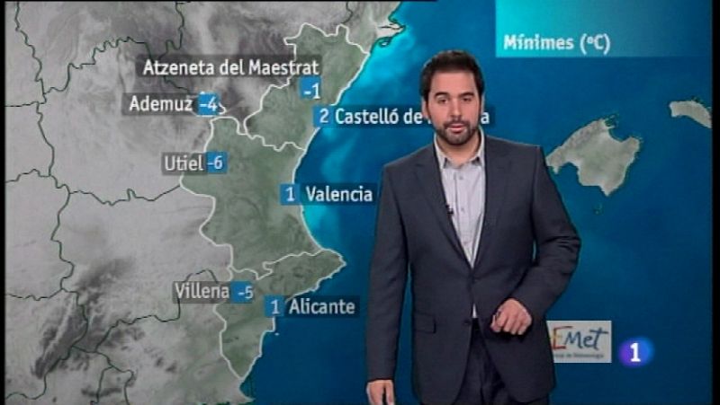 El tiempo en la Comunidad Valenciana - 09/02/12 - Ver ahora 