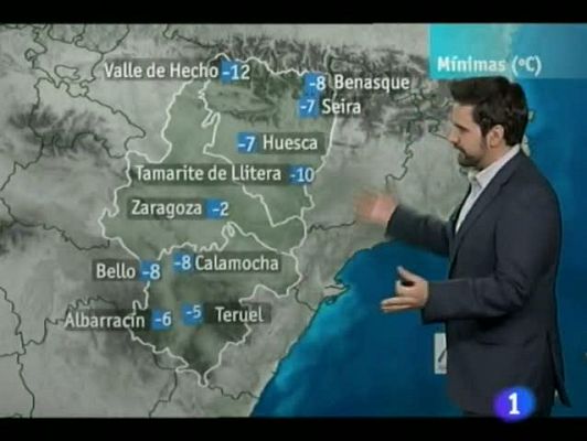 El tiempo en Aragón - 09/02/12