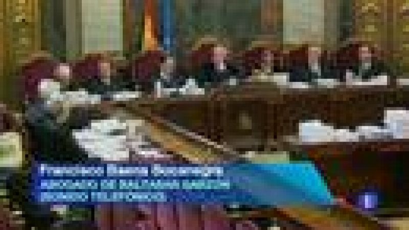 Abogado de Garzón: "Está disconforme y muy afectado pero se recuperará" | Ver