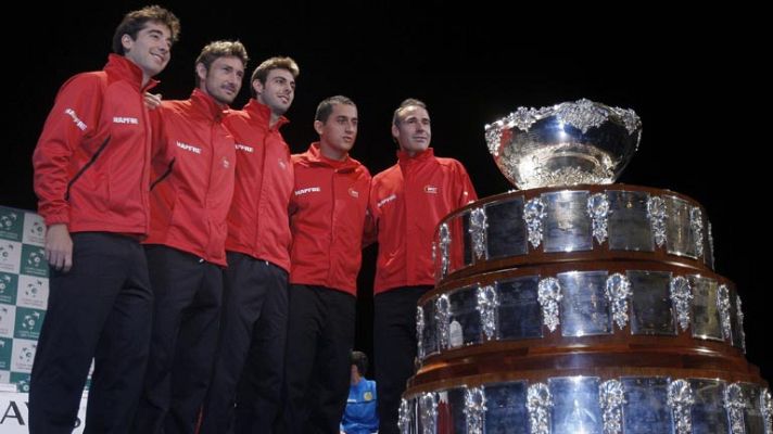 Telediario 1 - Ferrero abrirá la Davis 2012