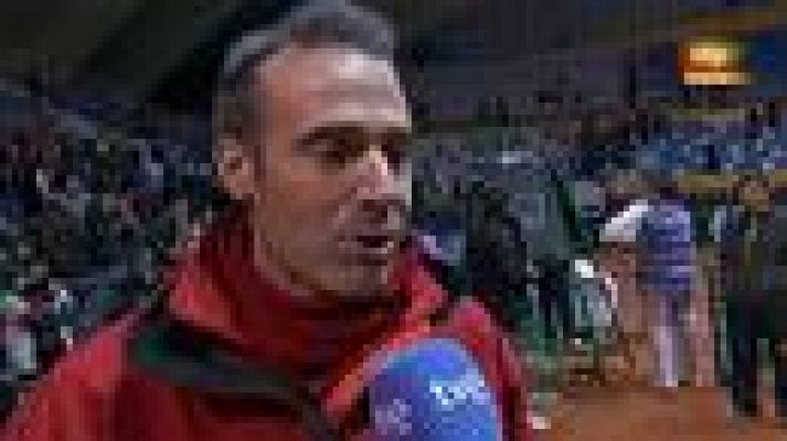  - Corretja, contento con el equipo