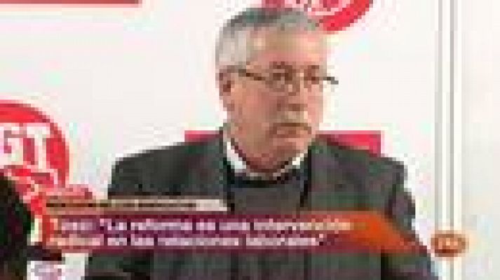  - Los sindicatos anuncian movilizaciones contra la reforma laboral