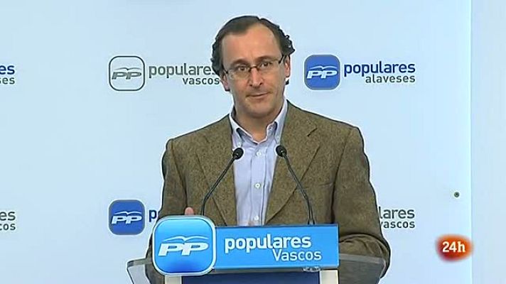  - Alfonso Alonso: "No se ha dado el caso de que las manifestaciones creen puestos de trabajo"