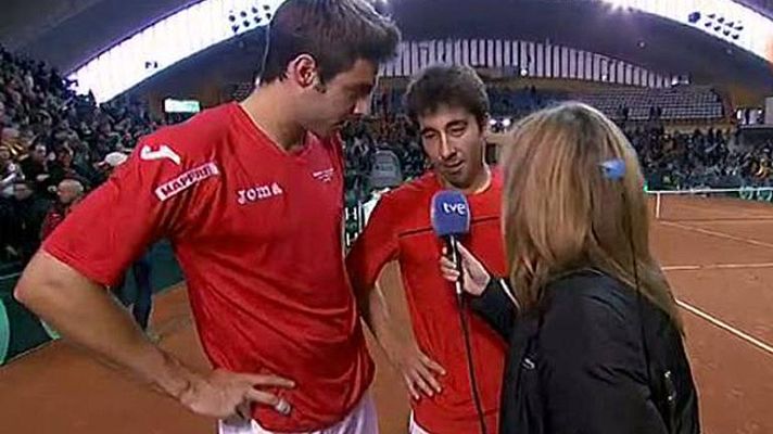  - Granollers- López: "Hemos hecho un gran partido"