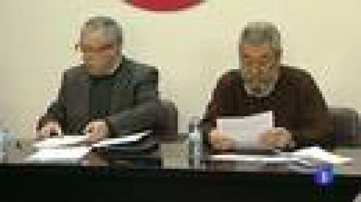 Telediario 1 - Sindicatos convocan manifestaciones