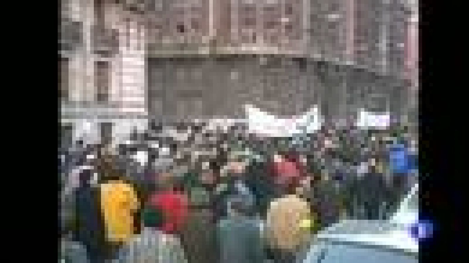 La organización vasca Gesto por la Paz hará hoy su última manifestación