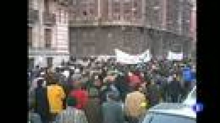 Telediario 1 - Última manifestación