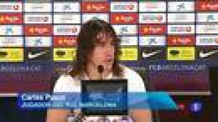 Telediario 1 - El Barça ya prepara la Champions