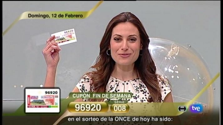 Sorteos ONCE - Sorteo ONCE - 12/02/12