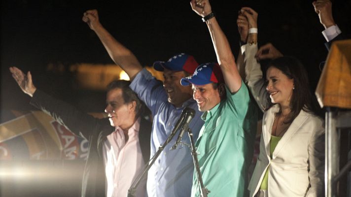 Telediario 1 - El gobernador Henrique Crapiles será el rival de Hugo Chávez en las presidenciales de Venezuela