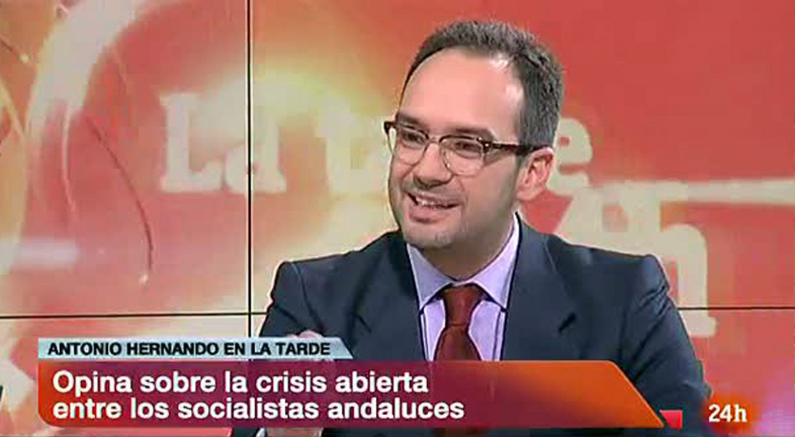 Antonio Hernando: "El partido tiene en Andalucía un lío muy negativo para los socialistas"