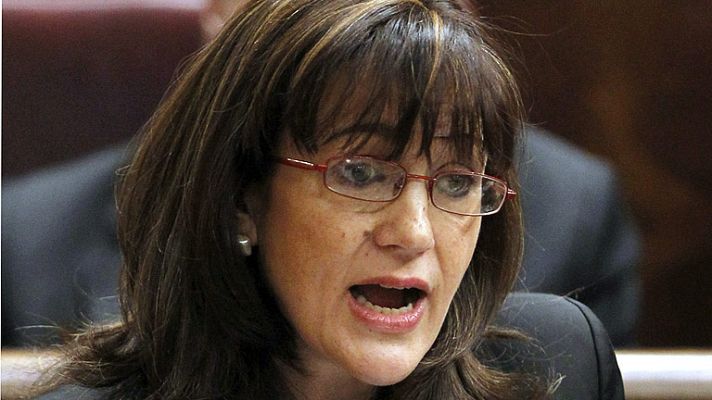 Informativo 24h - Rifirrafe entre la portavoz del grupo socialista y la portavoz del Gobierno por las medidas del Ejecutivo