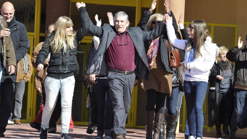 El preso común más antiguo de España sale de la cárcel: "Estoy flipando, me siento libre"