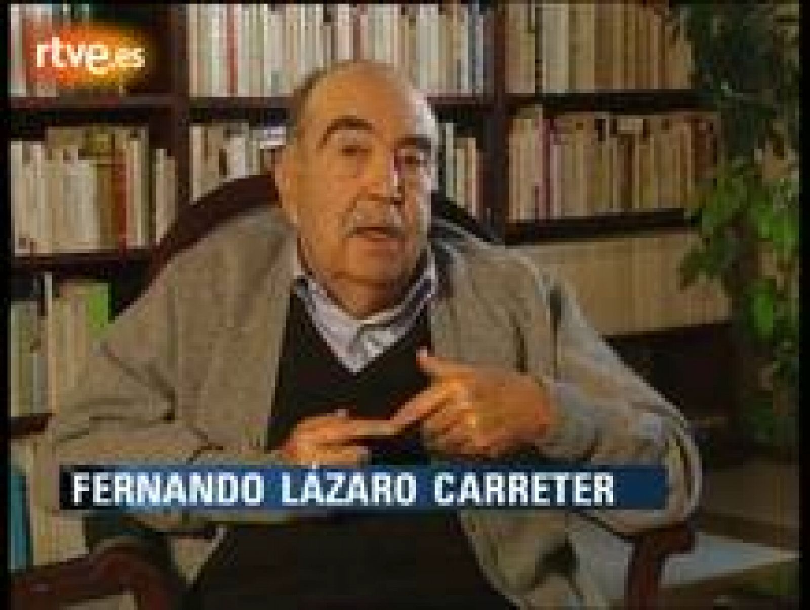 Fue noticia en el Archivo de RTVE: Muere Lázaro Carreter (2004) | RTVE Play