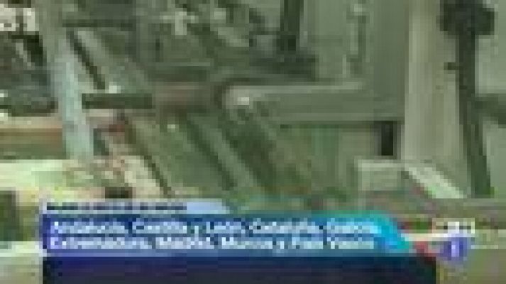 Telediario 1 - Telediario Matinal en 4' - 16/02/12