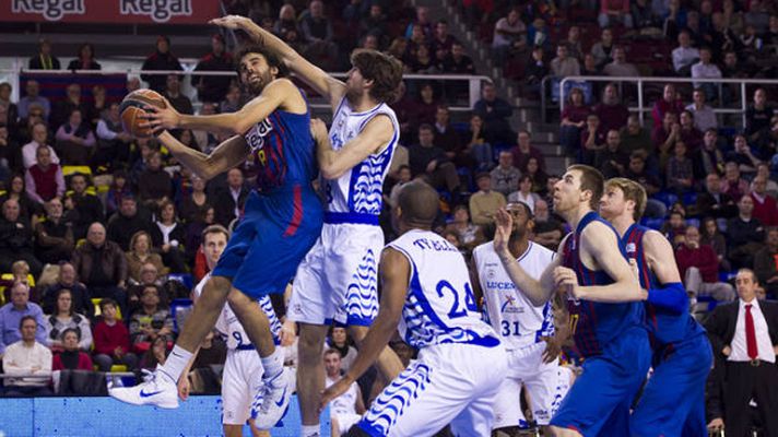 Baloncesto en RTVE - Caja Laboral-Lagun Aro y Barça-Lucentum arrancan la Copa