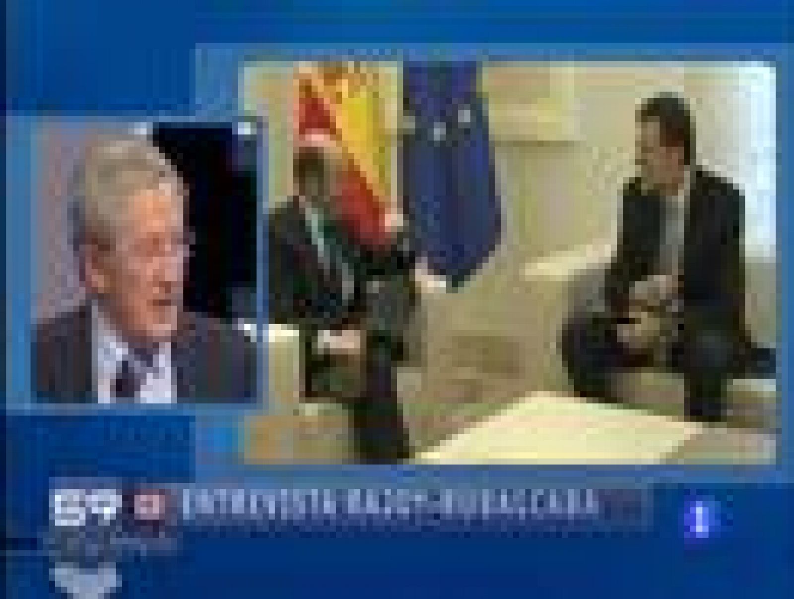 Rajoy y Rubalcaba mantienen su primera reunión - 59 segundos | Ver