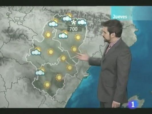 El tiempo en Aragón - 16/02/12