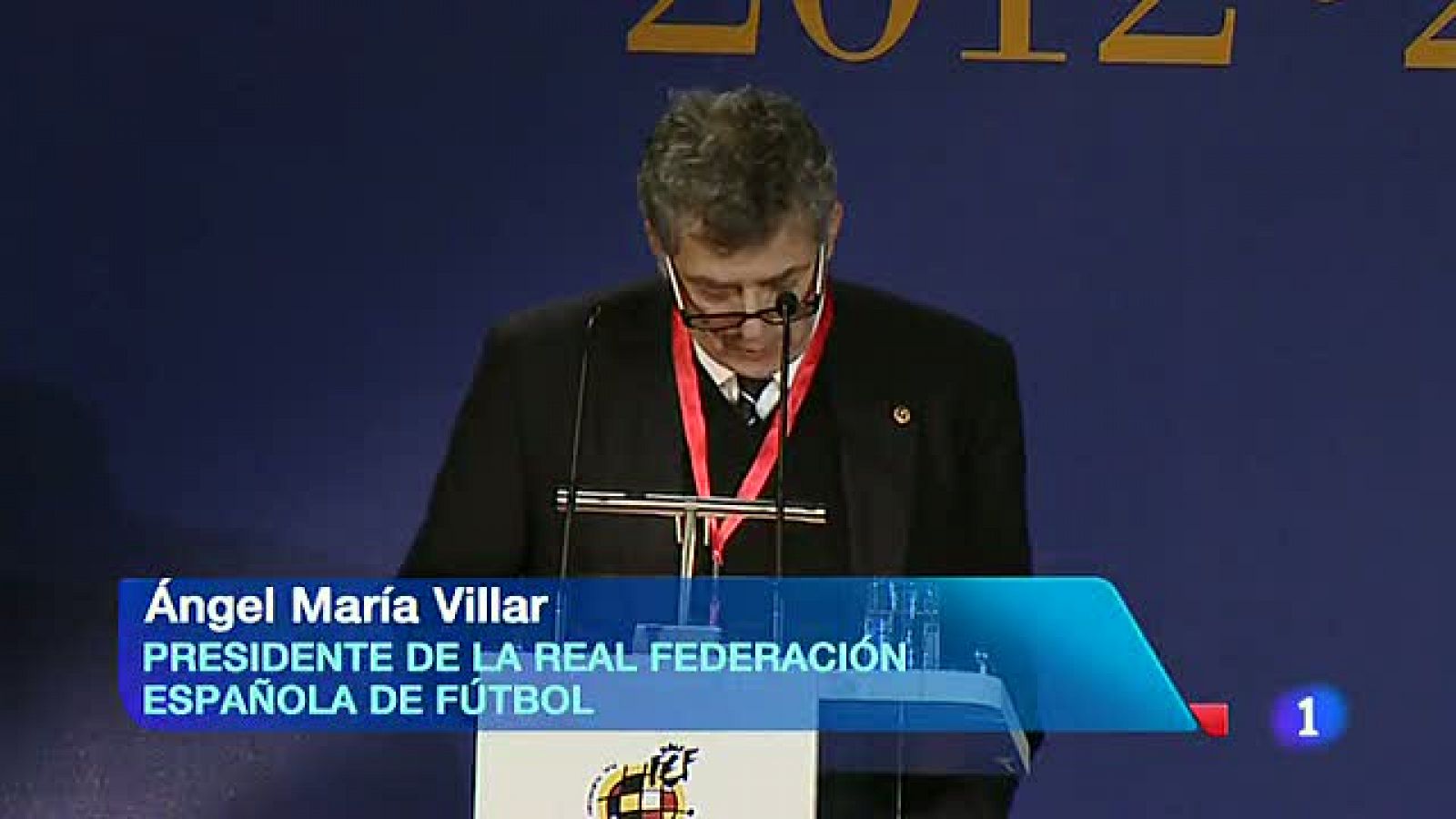 Telediario 1: Ángel María Villar, reelegido presidente de la RFEF | RTVE Play