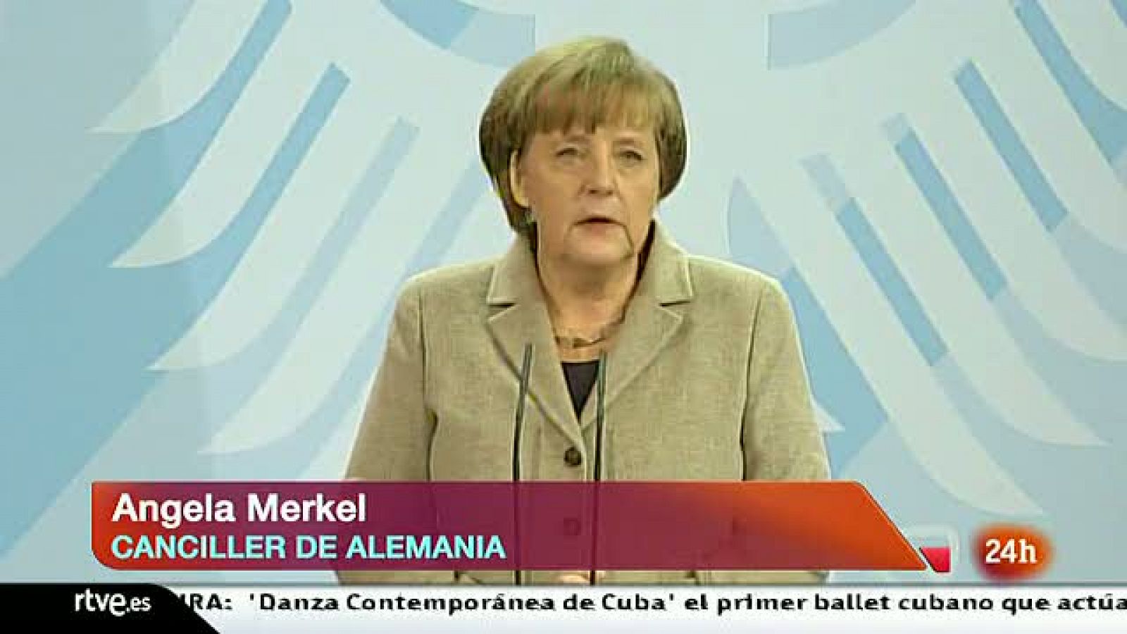 Informativo 24h: Merkel asegura que Wulff ha actuado "de forma correcta"   | RTVE Play