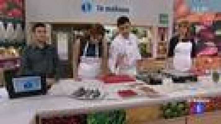 RTVE Cocina - Doradas a la plancha con pimientos