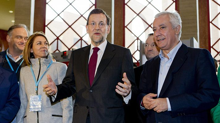 Rajoy, por el "cambio" en Andalucía