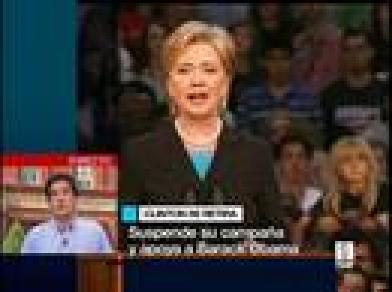 Sin programa: Clinton apoya a Obama | RTVE Play