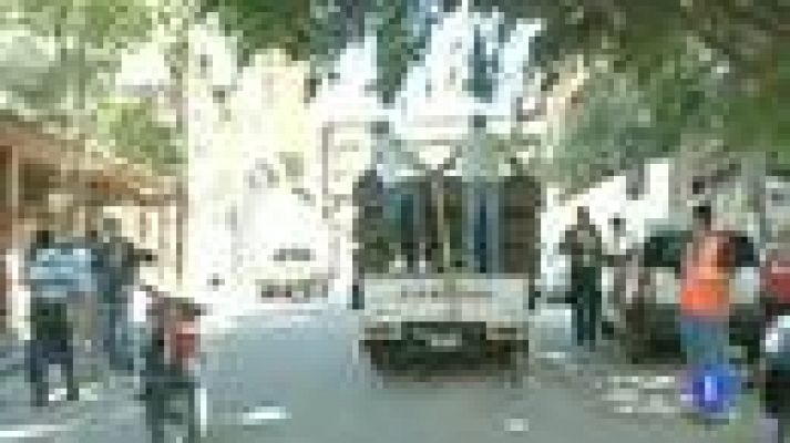 Telediario 1 - Identificación de cadáveres