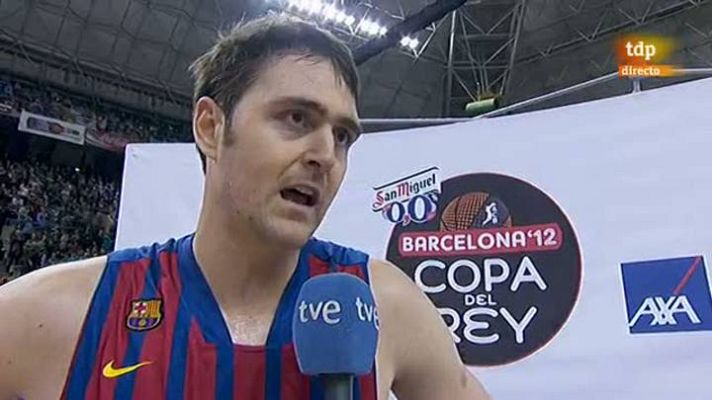 Baloncesto en RTVE - Lorbek, 'MVP' de la semifinal Barça - Baskonia